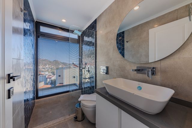 a modern apartment washroom