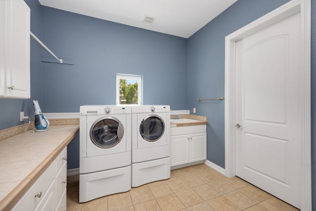 a new laundry room